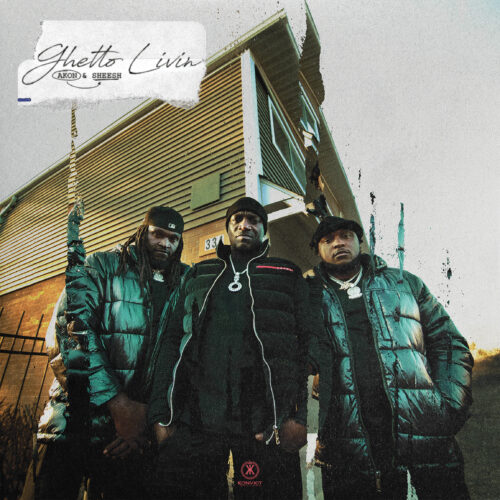 Sheesh - Ghetto Feat. Akon (Cover Art)